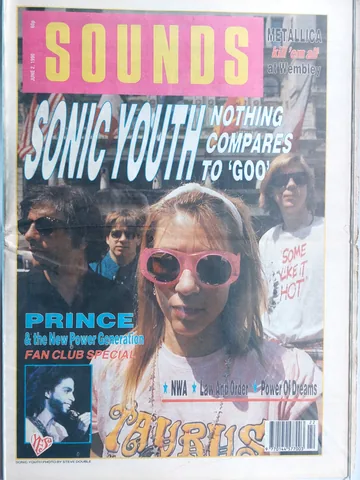 Обложка альбома «JUNE 02, 1990» — исполнитель SOUNDS