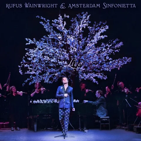 Обложка альбома «Live» — исполнитель RUFUS WAINWRIGHT & AMSTERDAM SINFONIETTA