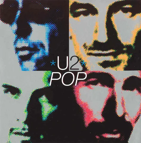 Обложка альбома «Pop» — исполнитель U2