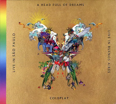 Обложка альбома «Live In Buenos Aires / Live In São Paulo / A Head Full Of Dreams» — исполнитель COLDPLAY