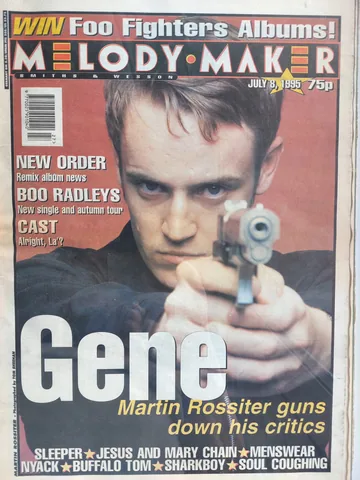 Обложка альбома «JULY 08, 1995» — исполнитель MELODY MAKER