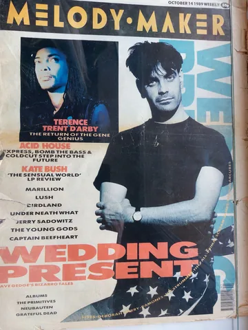 Обложка альбома «OCTOBER 14, 1989» — исполнитель MELODY MAKER