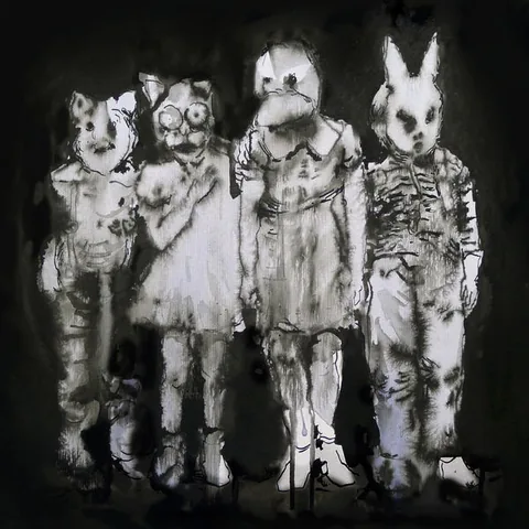 Обложка альбома «The Wolves Are Whispering» — исполнитель BANG GANG