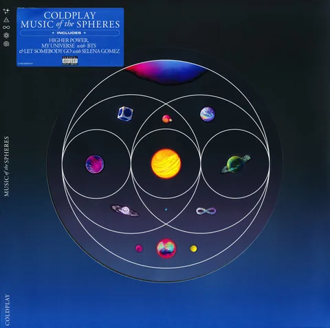 Обложка альбома «Music Of The Spheres» — исполнитель COLDPLAY