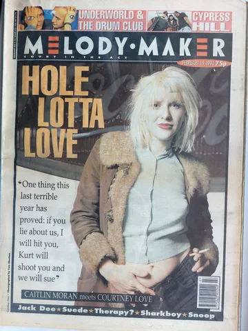 Обложка альбома «FEBRUARY 19, 1994» — исполнитель MELODY MAKER