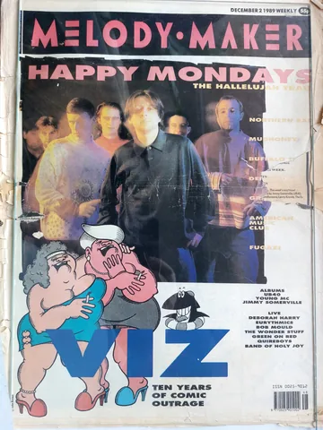 Обложка альбома «DECEMBER 02, 1989» — исполнитель MELODY MAKER