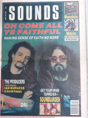 Обложка альбома «APRIL 28, 1990» — исполнитель SOUNDS