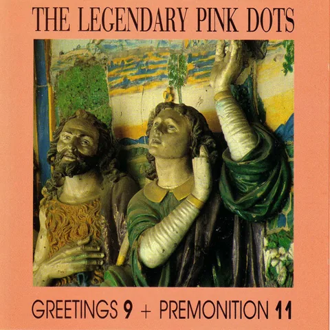 Обложка альбома «Greetings 9 + Premonition 11» — исполнитель THE LEGENDARY PINK DOTS