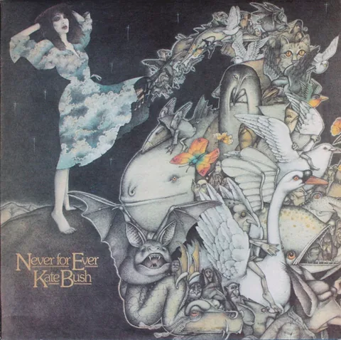 Обложка альбома «Never For Ever» — исполнитель KATE BUSH