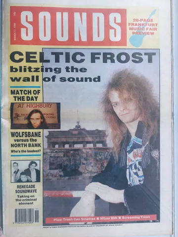 Обложка альбома «MARCH 17, 1990» — исполнитель SOUNDS