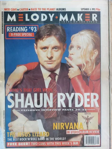 Обложка альбома «SEPTEMBER 04, 1993» — исполнитель MELODY MAKER