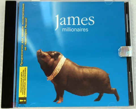Обложка альбома «Millionaires» — исполнитель JAMES