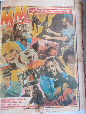 Обложка альбома «DECEMBER 19, 1981» — исполнитель MELODY MAKER