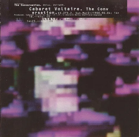 Обложка альбома «The Conversation» — исполнитель CABARET VOLTAIRE