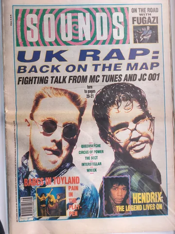 Обложка альбома «SEPTEMBER 22, 1990» — исполнитель SOUNDS