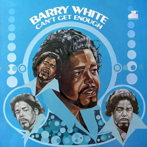 Обложка альбома «Can't Get Enough» — исполнитель BARRY WHITE