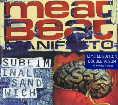 Обложка альбома «Subliminal Sandwich» — исполнитель MEAT BEAT MANIFESTO