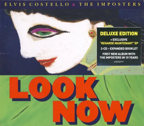 Обложка альбома «Look Now» — исполнитель ELVIS COSTELLO & THE IMPOSTERS