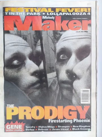 Обложка альбома «JULY 20, 1996» — исполнитель MELODY MAKER