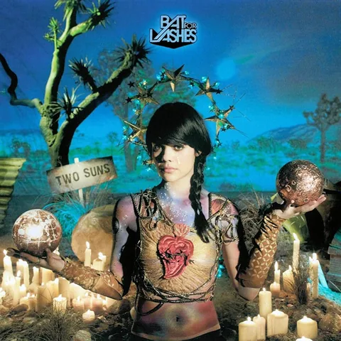 Обложка альбома «Two Suns» — исполнитель BAT FOR LASHES