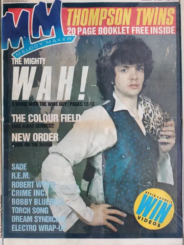 Обложка альбома «AUGUST 11, 984» — исполнитель MELODY MAKER