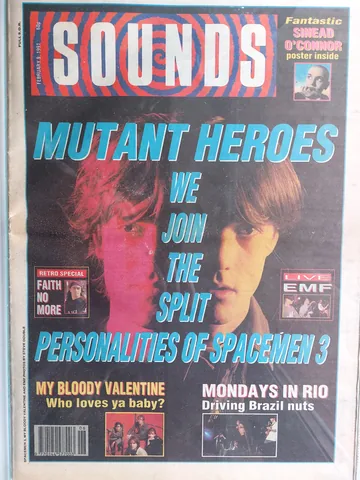 Обложка альбома «FEBRUARY 09, 1991» — исполнитель SOUNDS