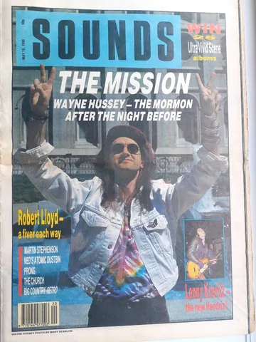 Обложка альбома «MAY 19. 1990» — исполнитель SOUNDS