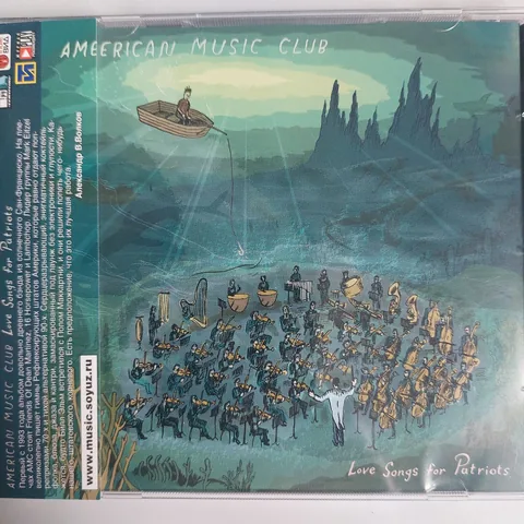 Обложка альбома «Love Songs for Patriot» — исполнитель AMERICAN MUSIC CLUB