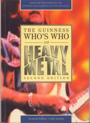 Обложка альбома «The GUINESS Who's Who Of HEAVY METAL (1995, Guiness Publishing)»