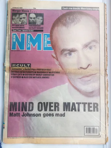 Обложка альбома «MARCH 25, 1989» — исполнитель NEW MUSICAL EXPRESS