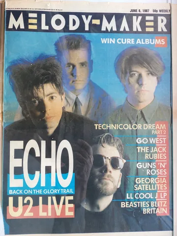 Обложка альбома «JUNE 06, 1987» — исполнитель MELODY MAKER