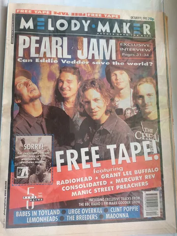 Обложка альбома «MELODY MAKER (October 9, 1993)»