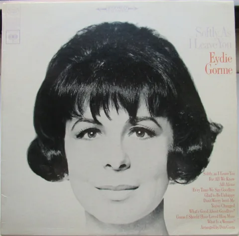 Обложка альбома «Softly, As I Leave You» — исполнитель EYDIE GORME