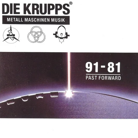 Обложка альбома «Metall Maschinen Musik : 91-81 Past Forward» — исполнитель DIE KRUPPS