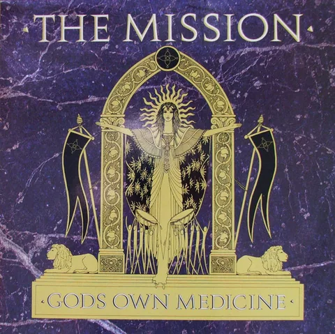 Обложка альбома «God's Own Medicine» — исполнитель THE MISSION