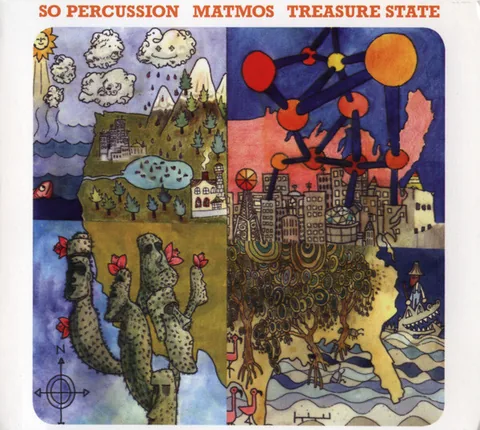 Обложка альбома «Treasure State» — исполнитель SO PERCUSSION & MATMOS