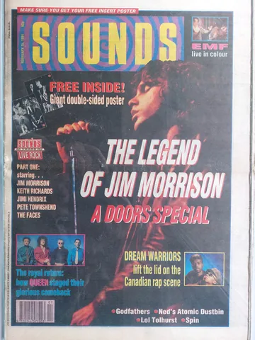 Обложка альбома «FEBRUARY 16, 1991» — исполнитель SOUNDS