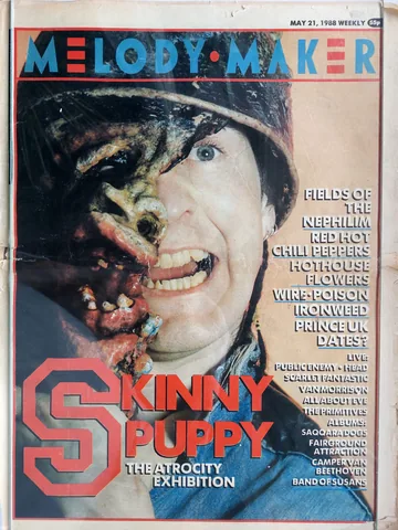 Обложка альбома «MAY 21, 1988» — исполнитель MELODY MAKER