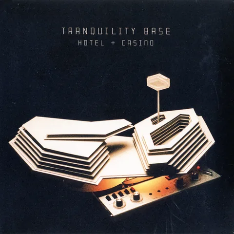 Обложка альбома «Tranquility Base Hotel + Casino» — исполнитель ARCTIC MONKEYS