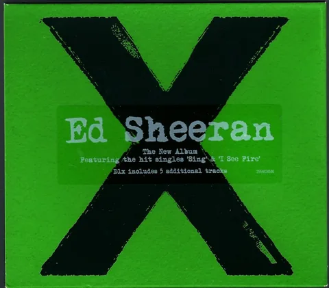 Обложка альбома «x» — исполнитель ED SHEERAN