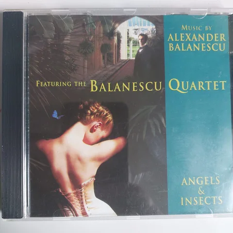 Обложка альбома «Angels & Insects» — исполнитель BALANESCU QUARTET