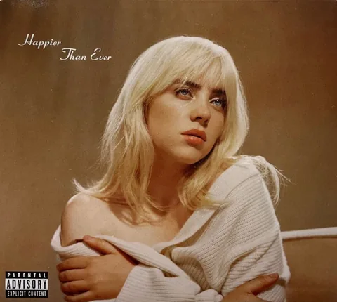 Обложка альбома «Happier Than Ever» — исполнитель BILLIE EILISH