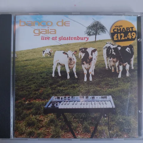 Обложка альбома «Live In Glastonbury» — исполнитель BANCO DE GAIA