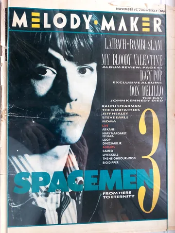 Обложка альбома «NOVEMBER 19, 1988» — исполнитель MELODY MAKER