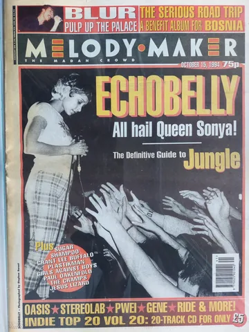 Обложка альбома «OCTOBER 15, 1994» — исполнитель MELODY MAKER