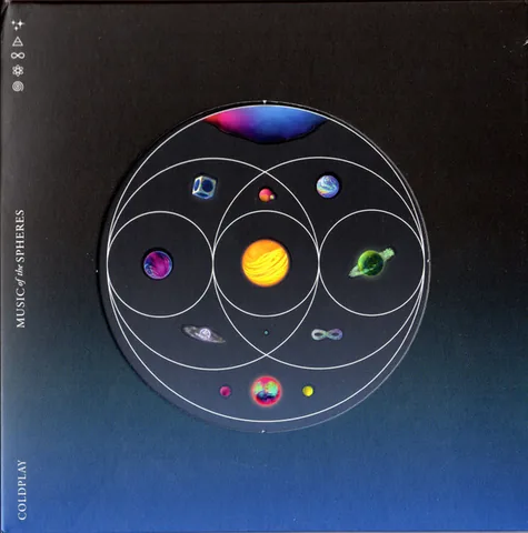 Обложка альбома «Music Of The Spheres» — исполнитель COLDPLAY