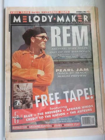 Обложка альбома «MELODY MAKER (October, 2, 1993)»