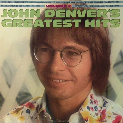 Обложка альбома «John Denver's Greatest Hits Volume 2» — исполнитель JOHN DENVER