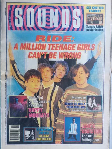 Обложка альбома «MARCH 16,1991» — исполнитель SOUNDS