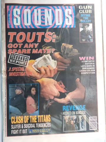 Обложка альбома «OCTOBER 13, 1990» — исполнитель SOUNDS